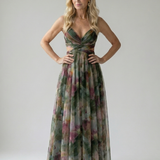 Donnabelle™ | Vestido Maxi de Manga Corta