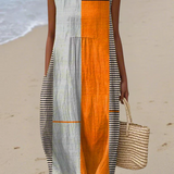Mayo | Vestido Midi a Rayas