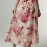 Donnabelle™ | Vestido Midi con Cuello Halter Fruncido