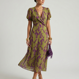 Donnabelle™ | Vestido Midi Floral Relajado