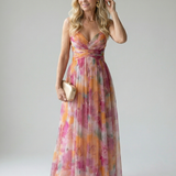 Donnabelle™ | Vestido Maxi de Manga Corta