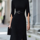 Kennedy | Vestido Midi Negro