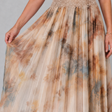 Donnabelle™ | Vestido Maxi de Encaje con Cuello Halter
