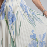 Donnabelle™ | Vestido Midi Sin Mangas con Cuello Cuadrado y Estampado Floral