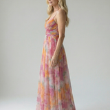 Donnabelle™ | Vestido Maxi de Manga Corta