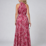 Donnabelle™ | Vestido Midi de Cuello Halter Suave