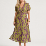 Donnabelle™ | Vestido Midi Floral Relajado