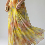 Donnabelle™ | Vestido Maxi de Manga Corta