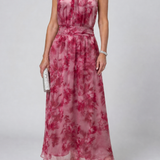 Doña Carmen™ | Vestido Midi con Cuello Halter Suave