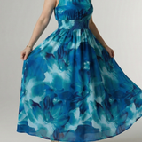 Doña Carmen™ | Vestido Midi con Escote Halter