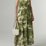 Doña Carmen™ | Vestido Midi con Escote Halter