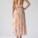 Doña Carmen™ | Vestido Midi con Halter Suave