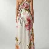 Doña Carmen™ | Vestido Maxi Floral Ligero