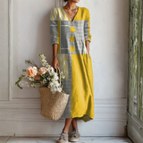 Emma™ | Vestido de lino desenfadado