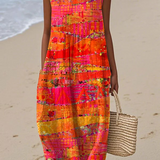 Faye | Vestido Midi Atardecer