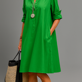 Riley™ | Vestido Midi Sofisticado