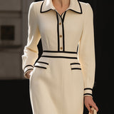 Magidan | Vestido Midi Con Detalle de Botones